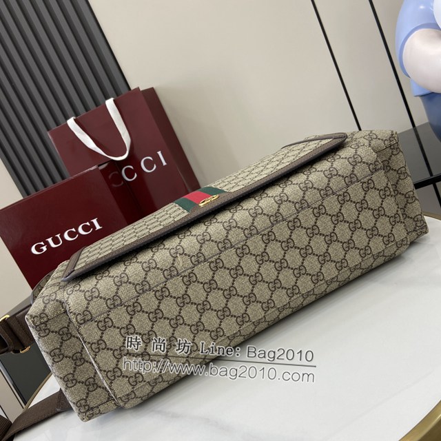 Gucci專櫃古馳最新款男包系列男士單肩斜挎包 jh2221型號：819287